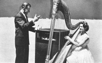 Ray and his harpist